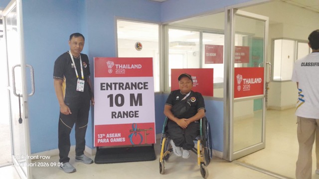 Atlet Indonesia di Arena Menembak – ASEAN Para Games 2025